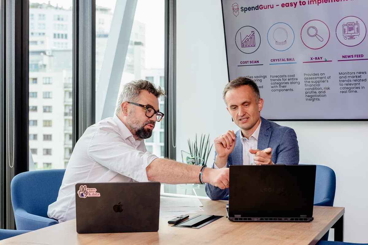 Profitia consultants during a working session